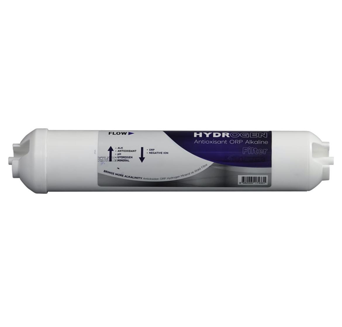 Çubuklu 10” Hidrojen + Alkali Filtre