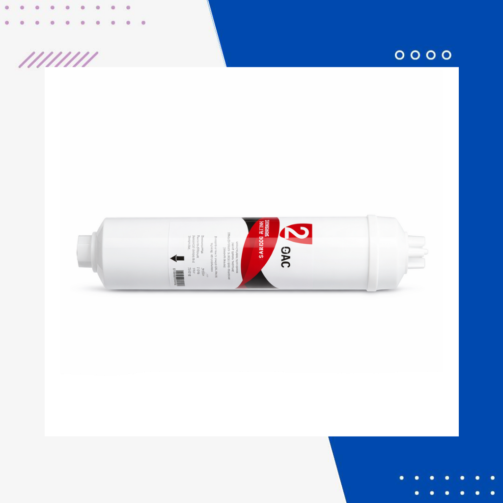 Çubuklu 12'' Gac Karbon Filtre