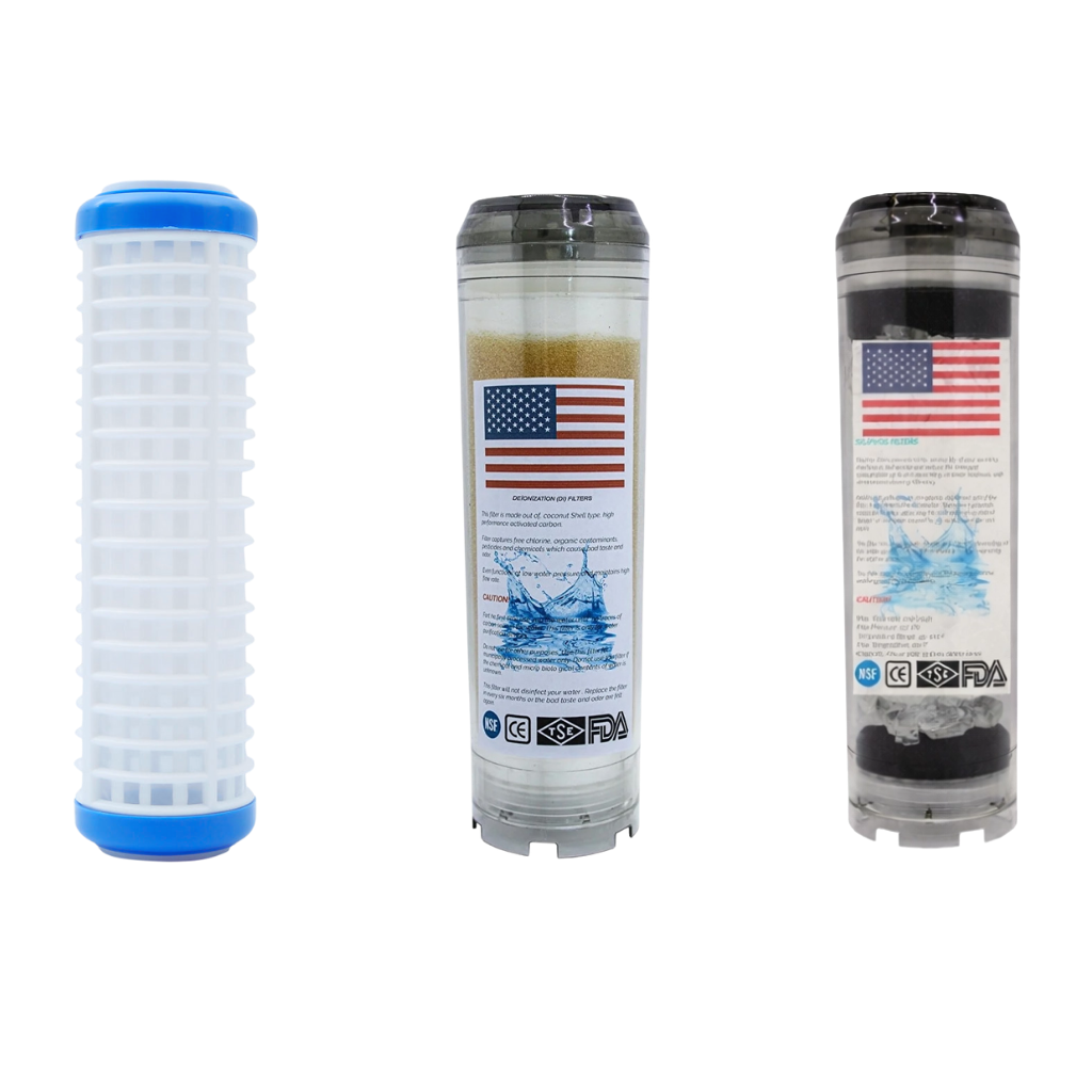 Daire Girişi Su Yumuşatma Cihazı Klor Ve Kireç Önleyici Yedek Filtre Seti