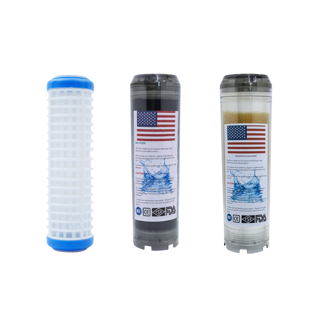 Daire Girişi Su Yumuşatma Cihazı Koku Ve Klor Önleyici Yedek Filtre Seti