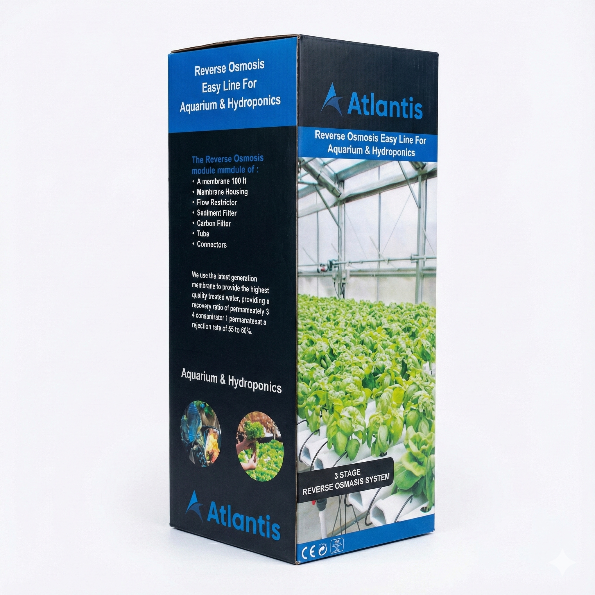 Hobi Amaçlı Topraksız Tarım İçin Su Arıtma Cihazı - Hidroponik Su Filtresi