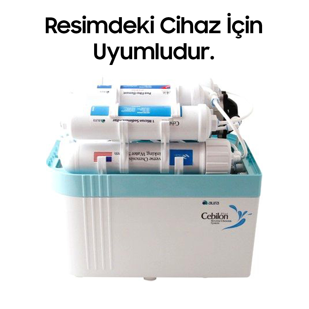 İhlas Aura Cebilon Silver Su Arıtma Filtresi