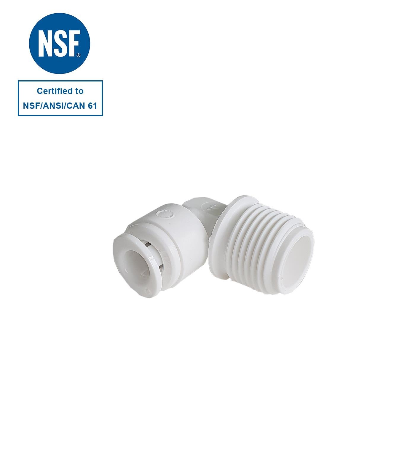 Pompa Dirseği (1/4 Hortum 3/8 Diş)