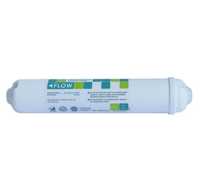 Purefer Çubuklu 10'' Post Karbon Filtre (Tatlandırıcı Filtre) Nsf Sertifikalı