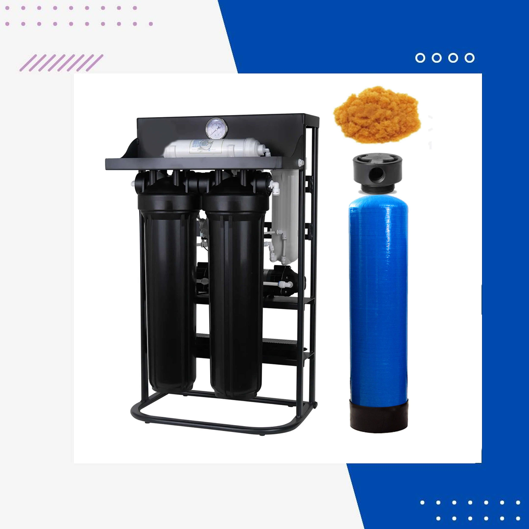 Saf Su Arıtma Cihazı 1000 GPD Saatte 155 LT Endüstriyel Saf Su Arıtma Cihazı