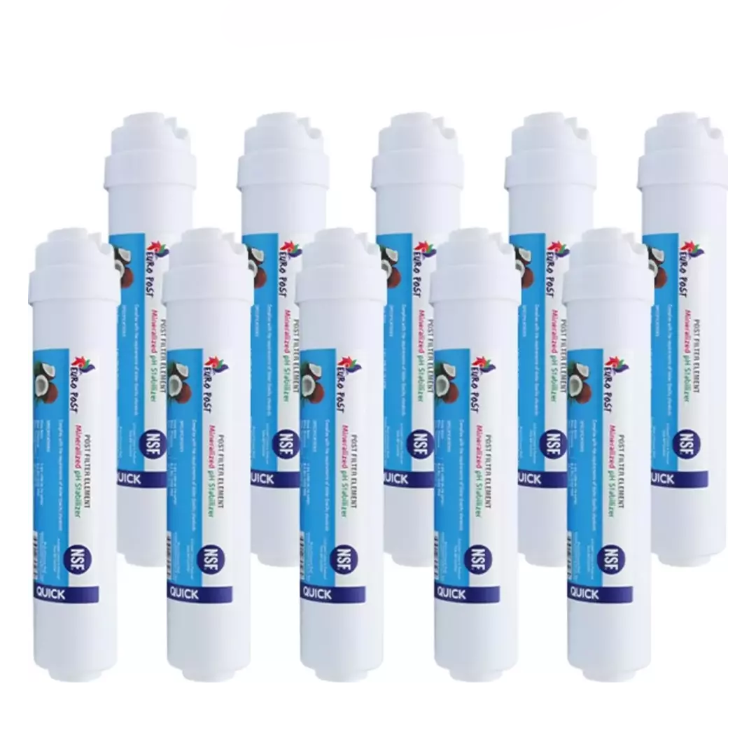 Su Arıtma Cihazı Filtresi Nsf Onaylı 1840 Post Karbon Tatlandırıcı Son Karbon Filtre ( 10 Adet )