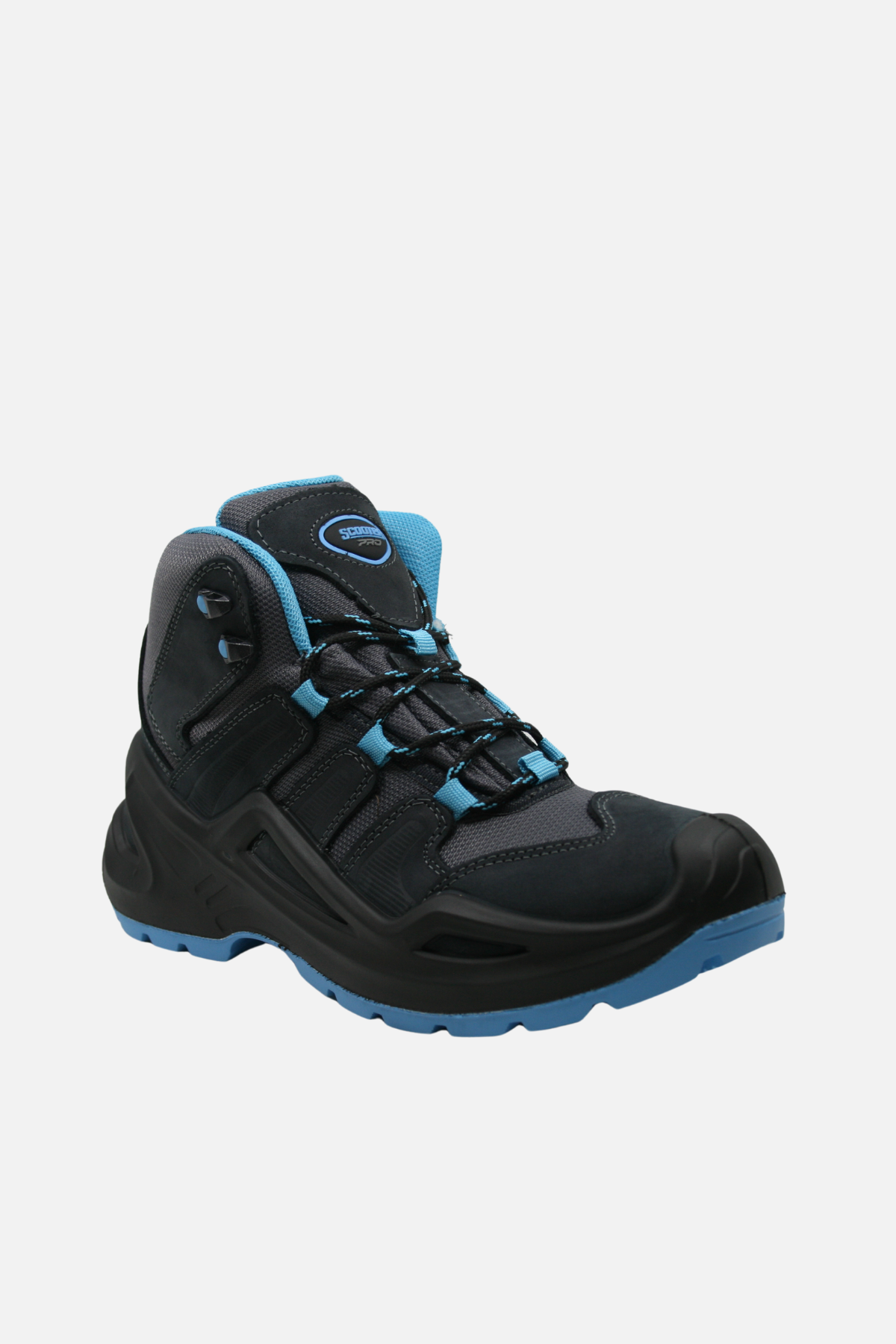 Scooter Deri Su Geçirmez Tactical Asfalt-Mavi Erkek Postal P3102NAM