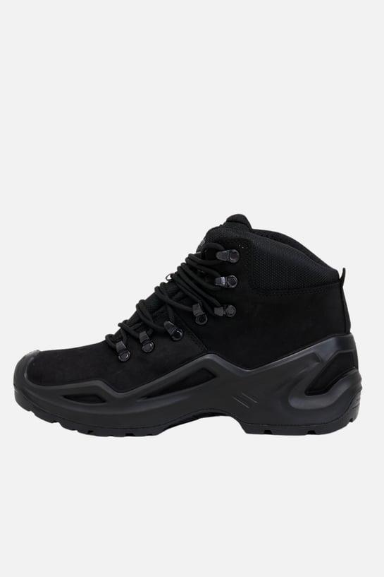 Scooter Deri Su Geçirmez Tactical Siyah Kadın Bot G3104NS