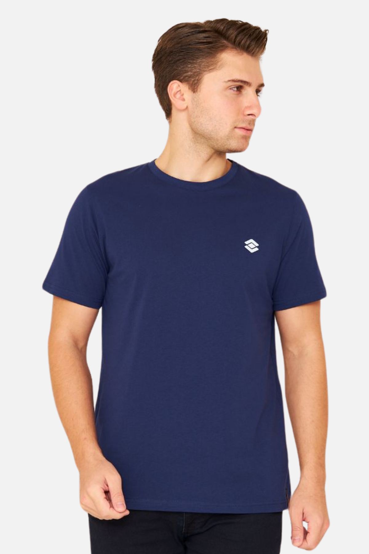 Scooter Kısa Kollu Bisiklet Yaka Lacivert Erkek Tshirt M1401TL