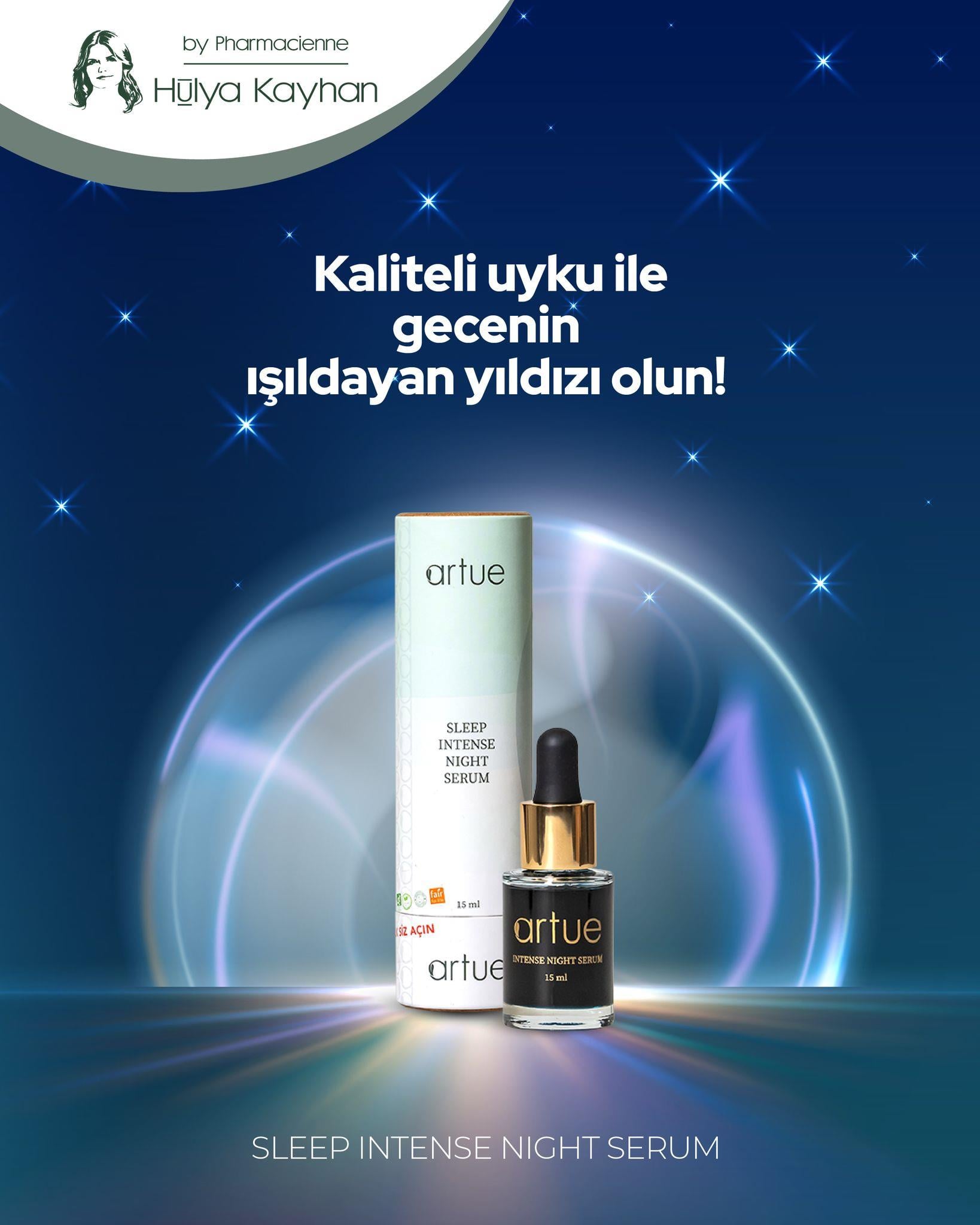 Night Serum - Anti-Aging Blue Tansy