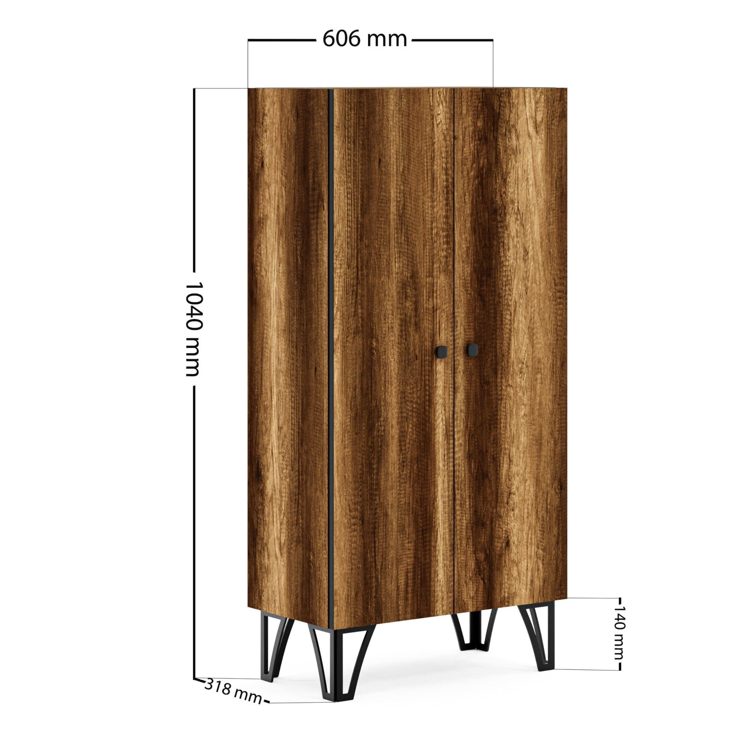 Ceramical DLS3 Çok Amaçlı Dolap Mutfak & Banyo Dolabı - Ceviz