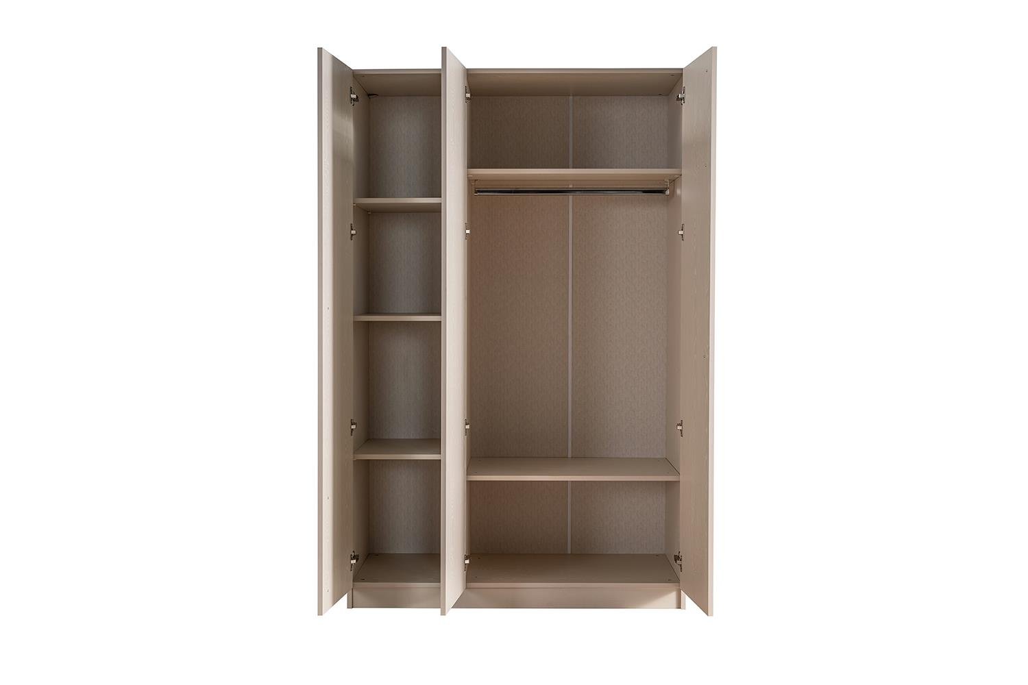 Ceramical GRE3 3 Kapaklı Dolap Gardrop - Vizon Bej