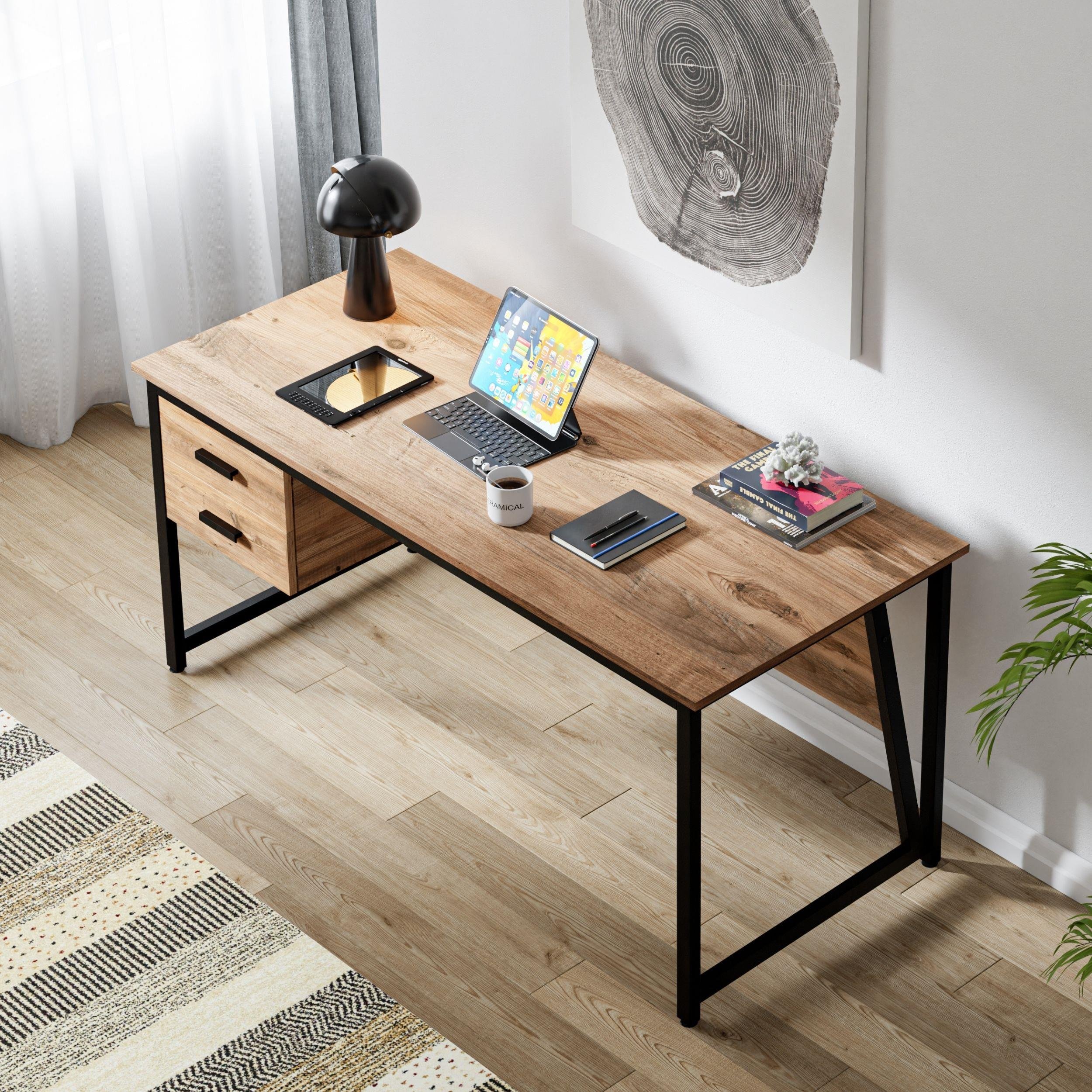 Ceramical MS2C Çalışma Masası,Ofis Masası - 70x160 Cm - Çam