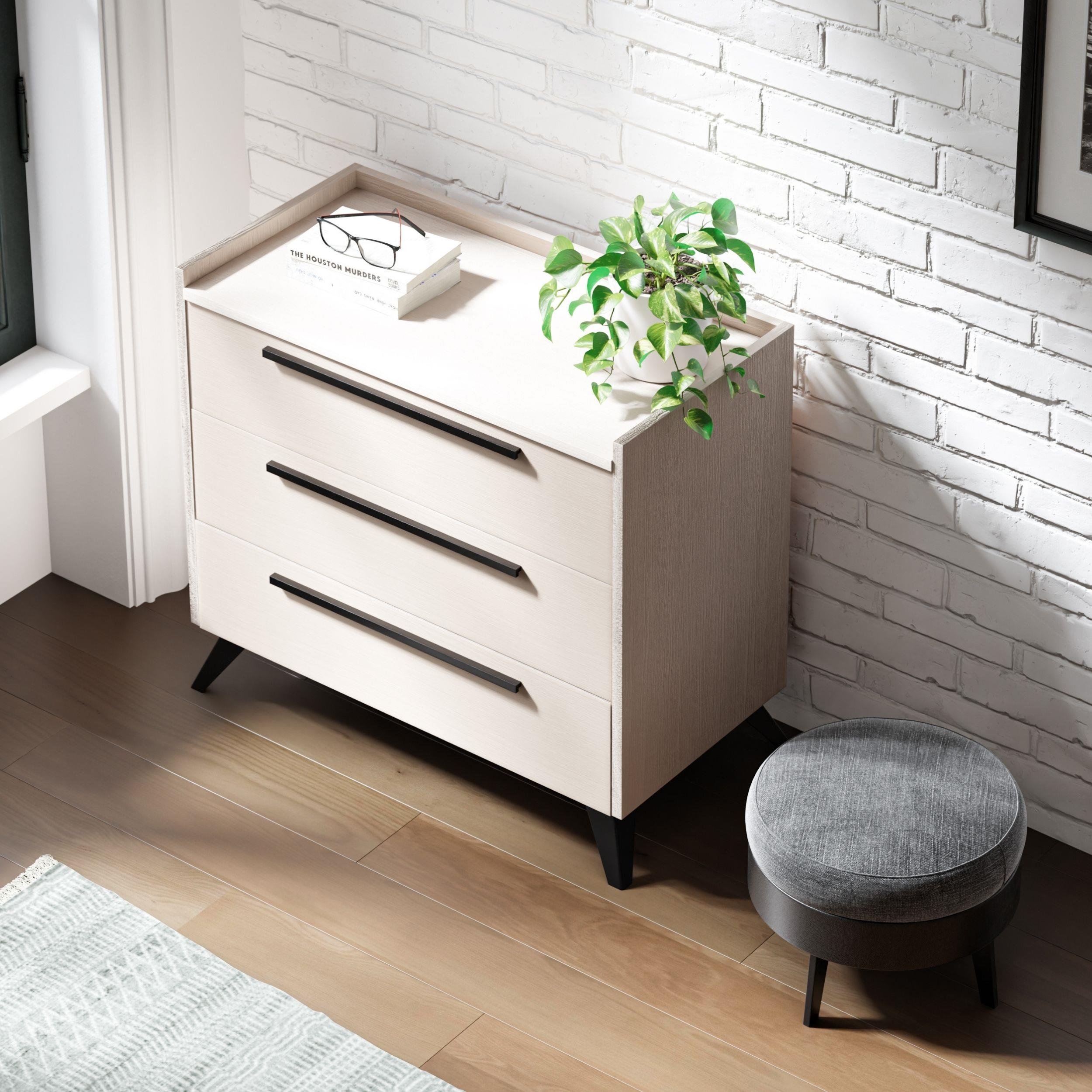 Ceramical SF1 3 Çekmeceli Şifonyer - Vizon Bej