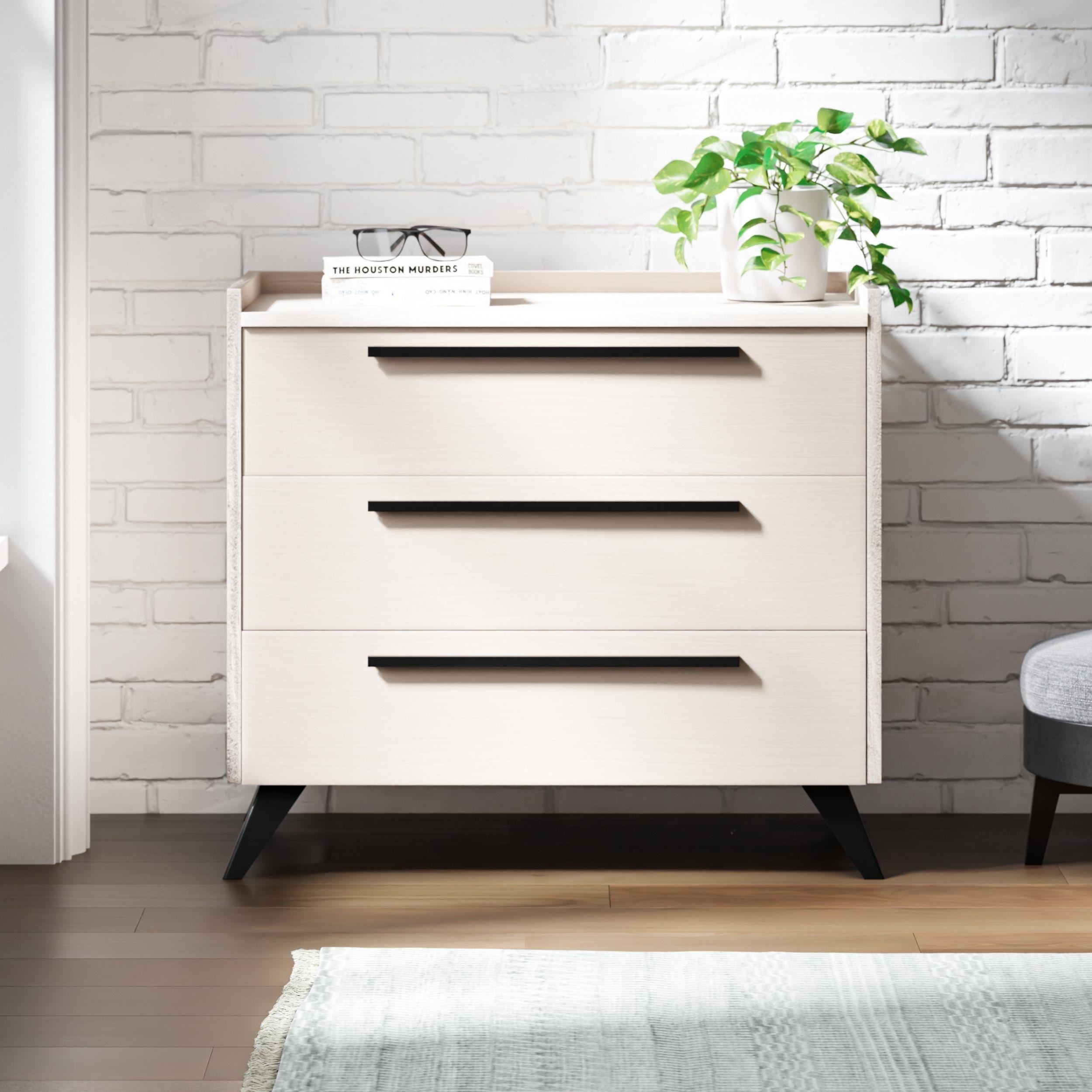 Ceramical SF1 3 Çekmeceli Şifonyer - Vizon Bej