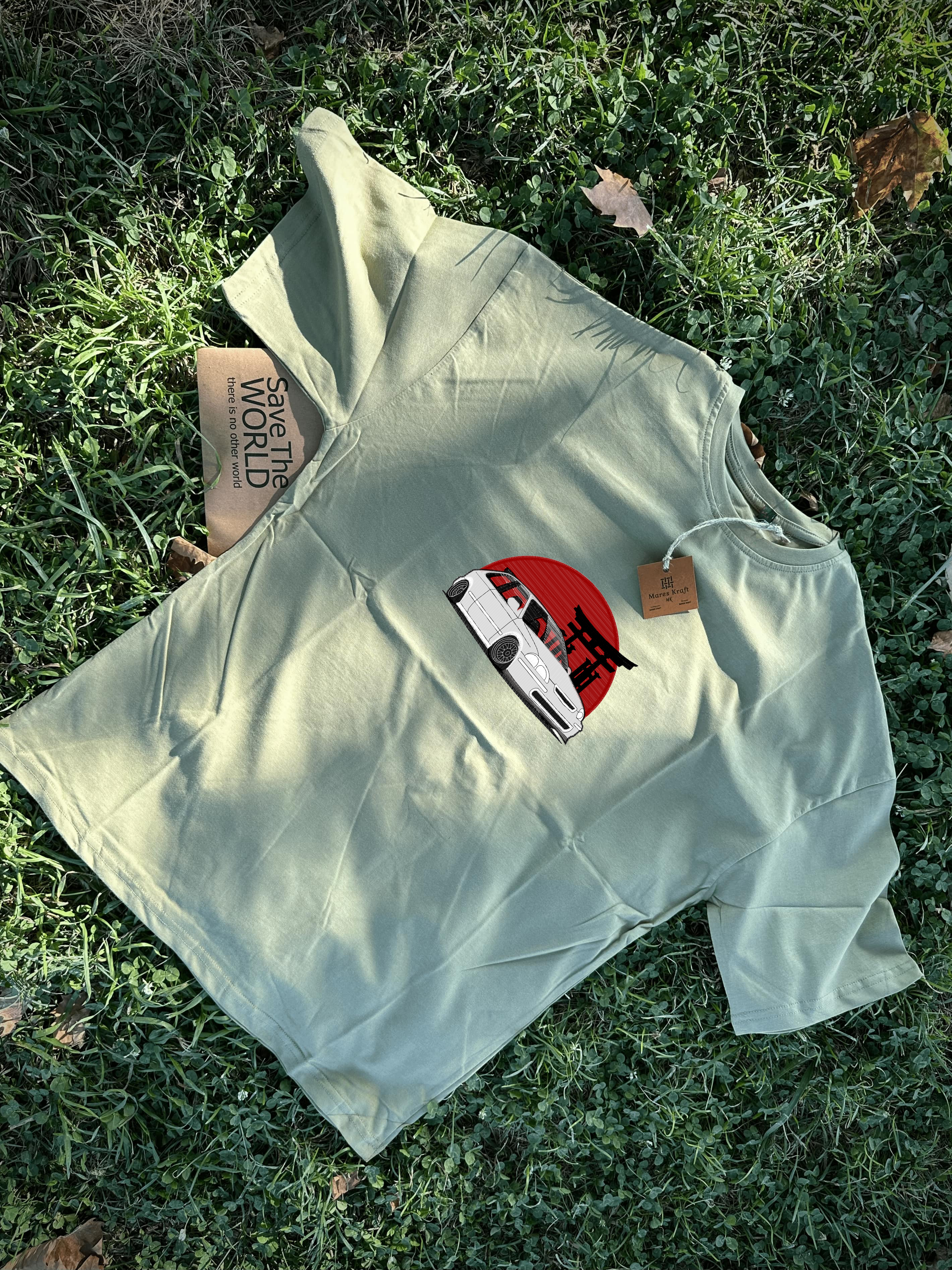 Japon Honda Civic Nakışlı T-Shirt