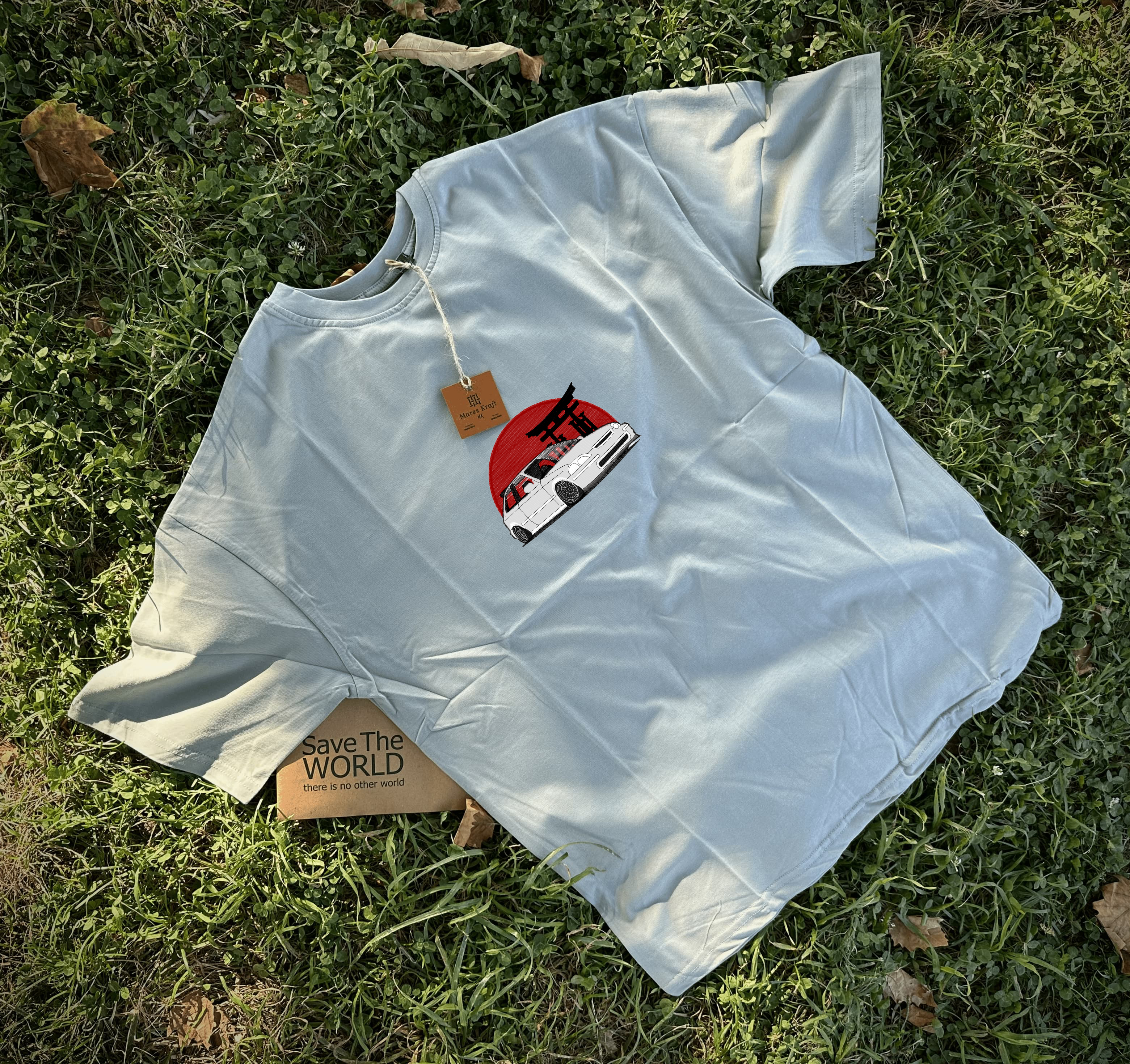Japon Honda Civic Nakışlı T-Shirt