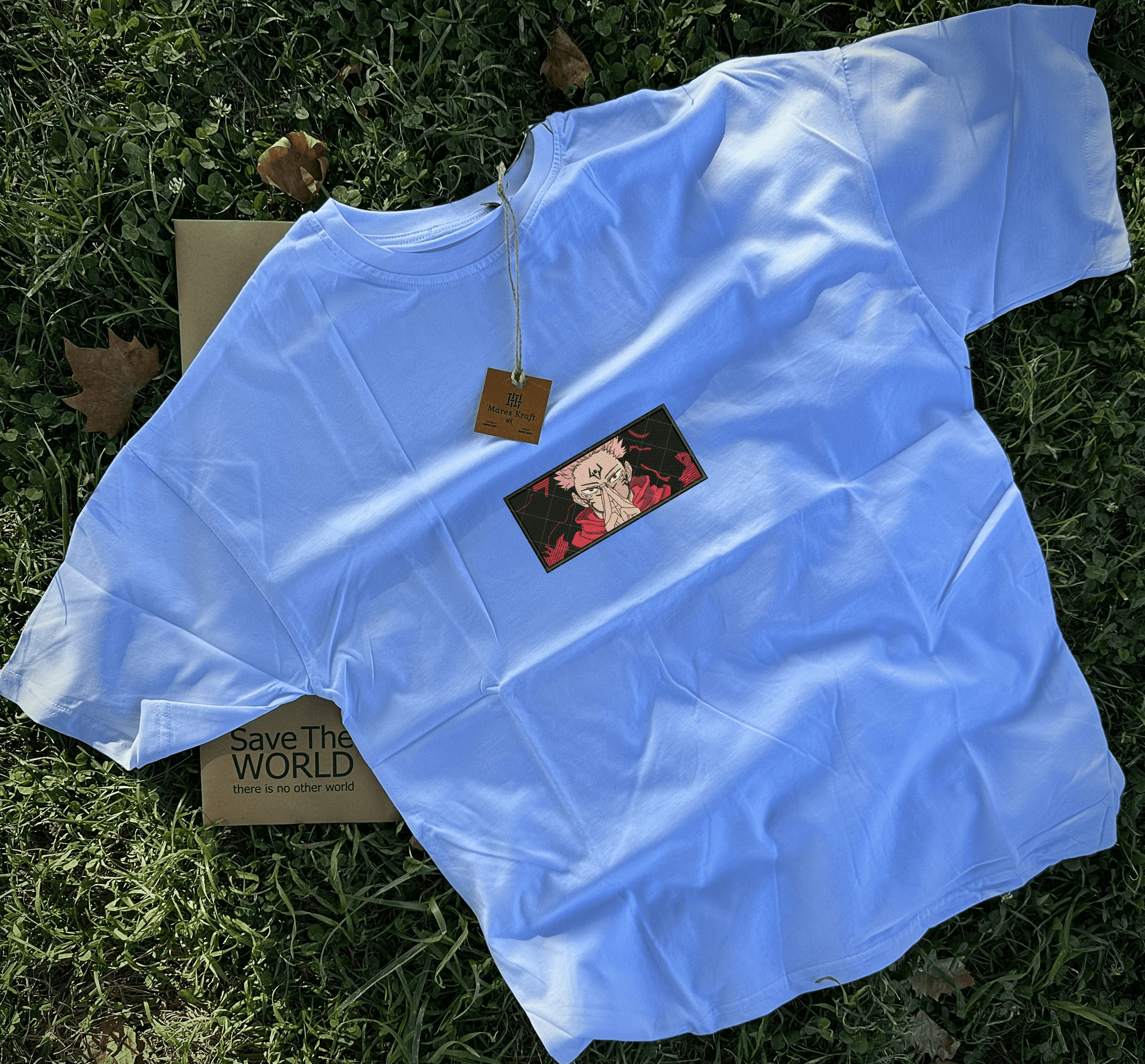 Jujutsu Kaisen Sukuna Nakışlı T-shirt