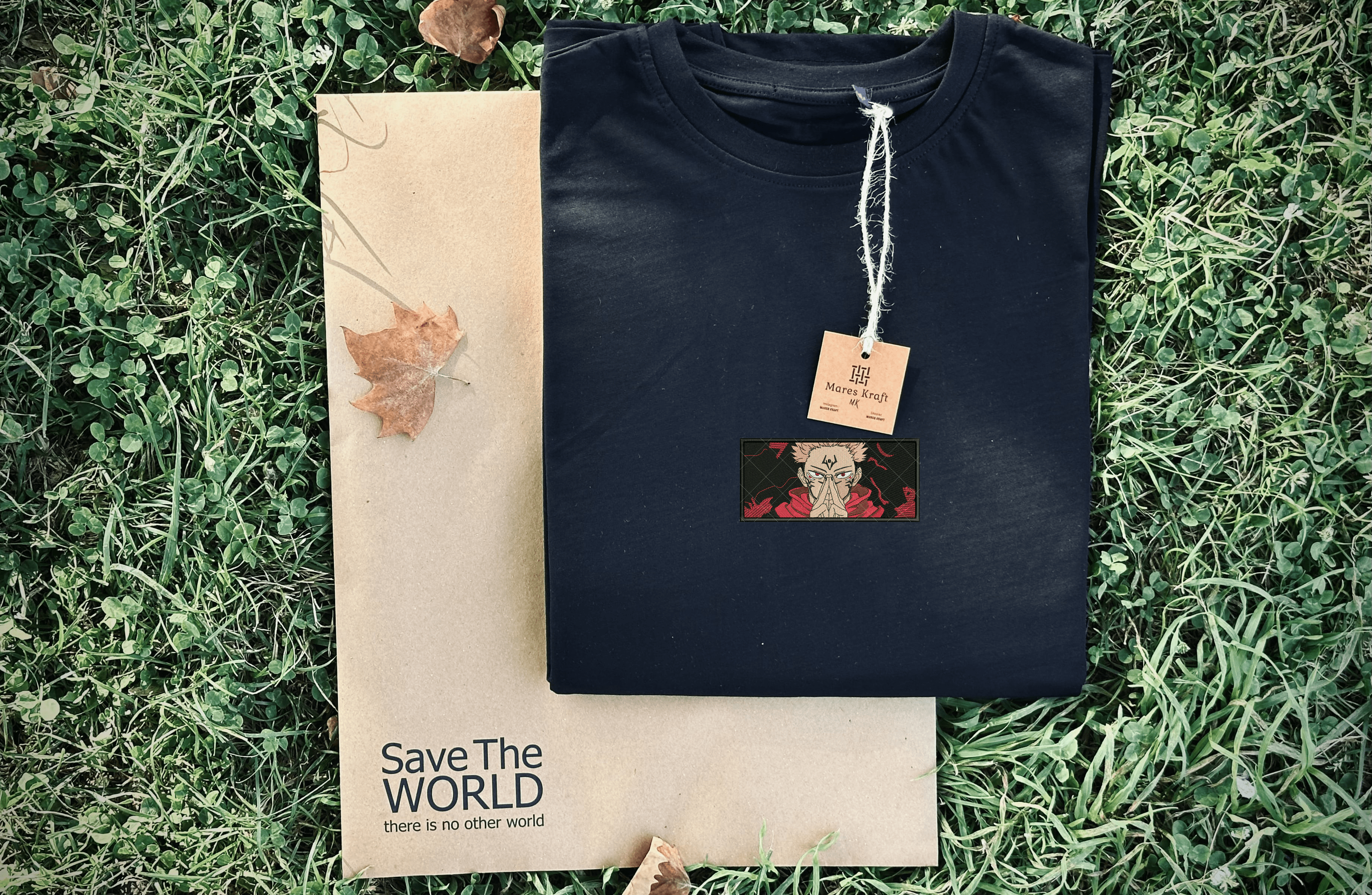 Jujutsu Kaisen Sukuna Nakışlı T-shirt