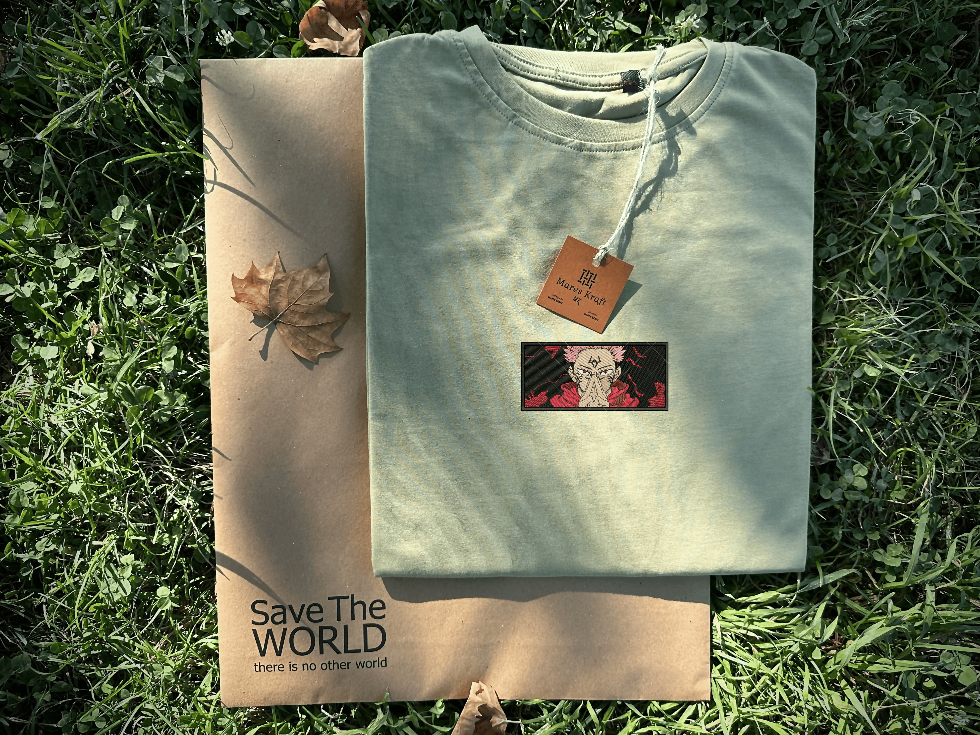 Jujutsu Kaisen Sukuna Nakışlı T-shirt