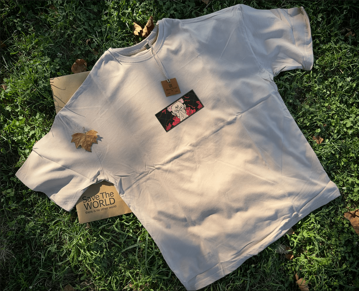 Jujutsu Kaisen Sukuna Nakışlı T-shirt