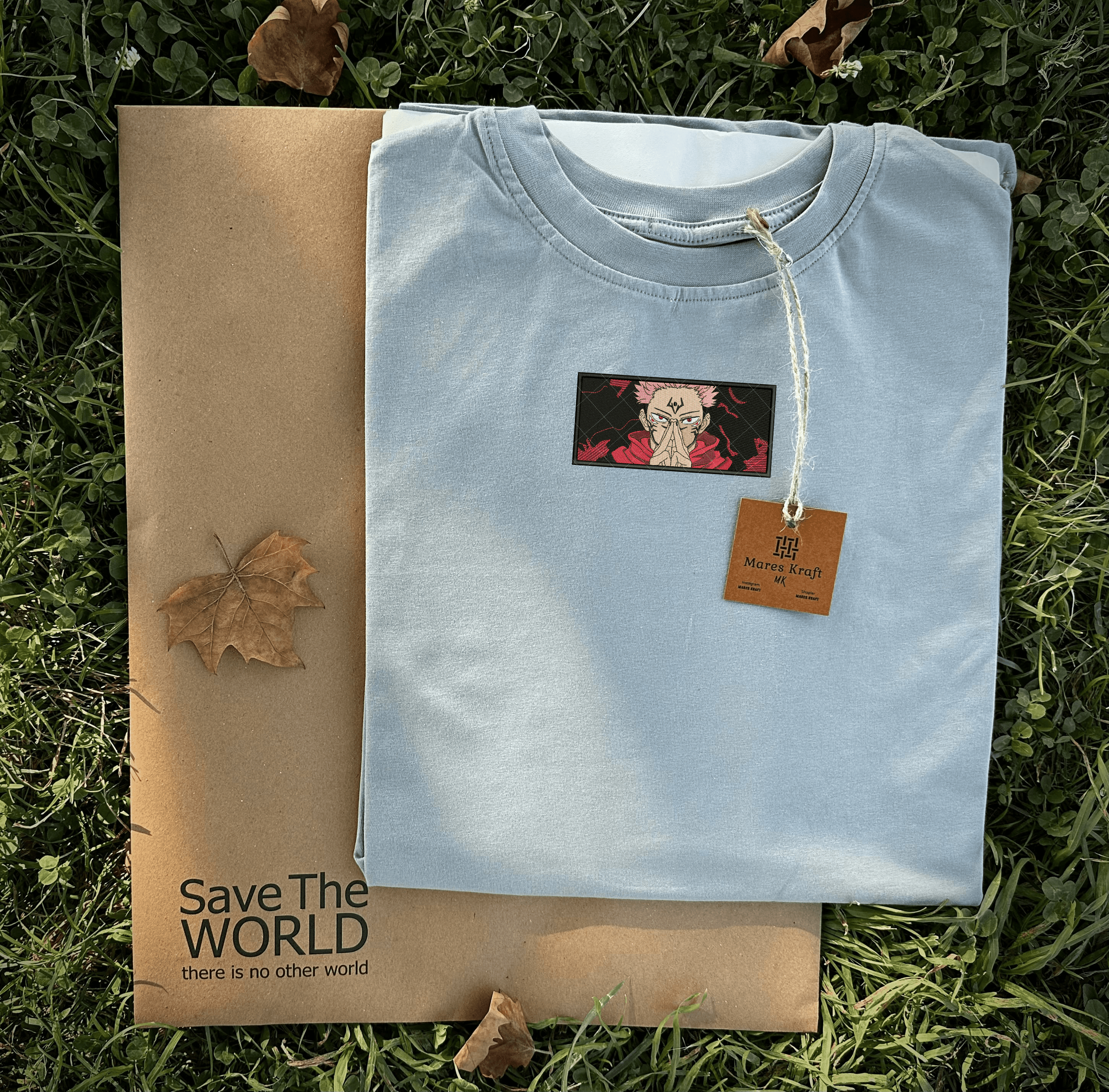 Jujutsu Kaisen Sukuna Nakışlı T-shirt