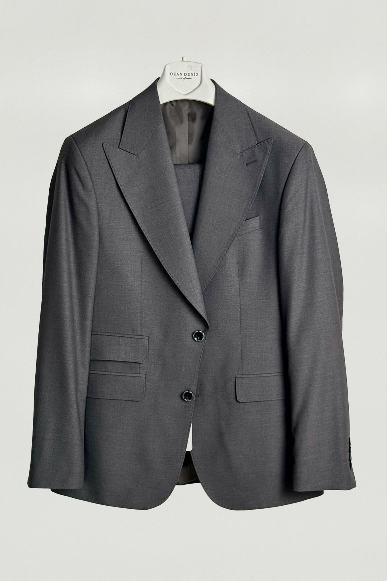 3012 Slim Fit Takım Elbise Gri