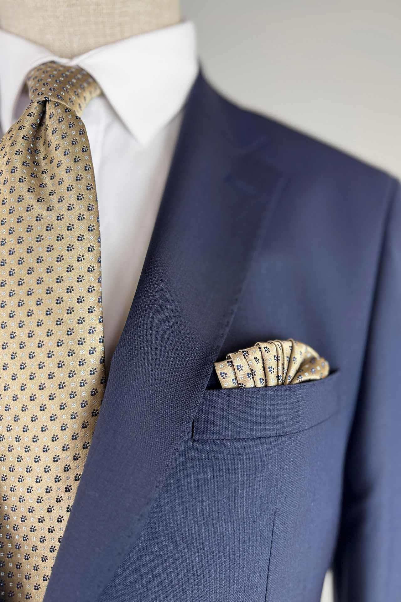 3139 Mono Yaka Kapak Cep Takım Elbise Parlement