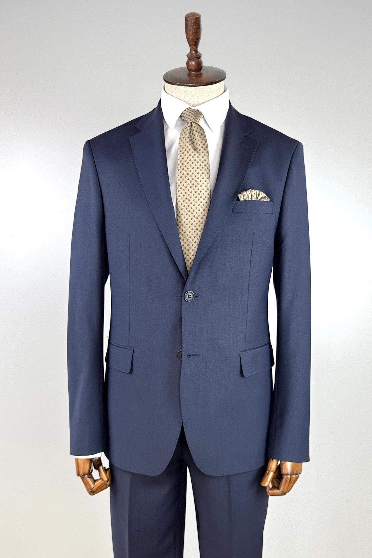 3139 Mono Yaka Kapak Cep Takım Elbise Parlement