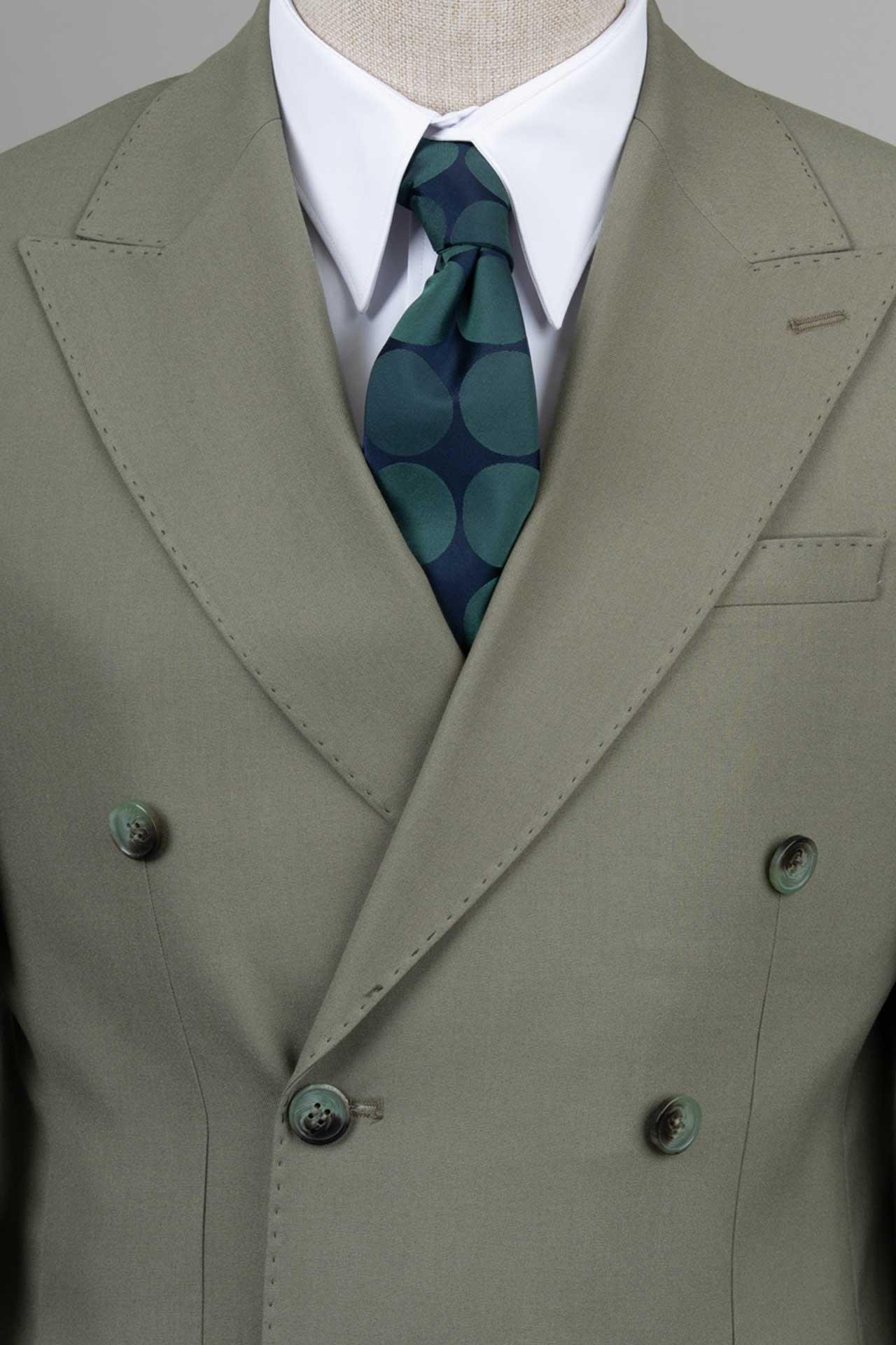 4017 Slim Fit Dar Kesim Ceket Çağla Yişili