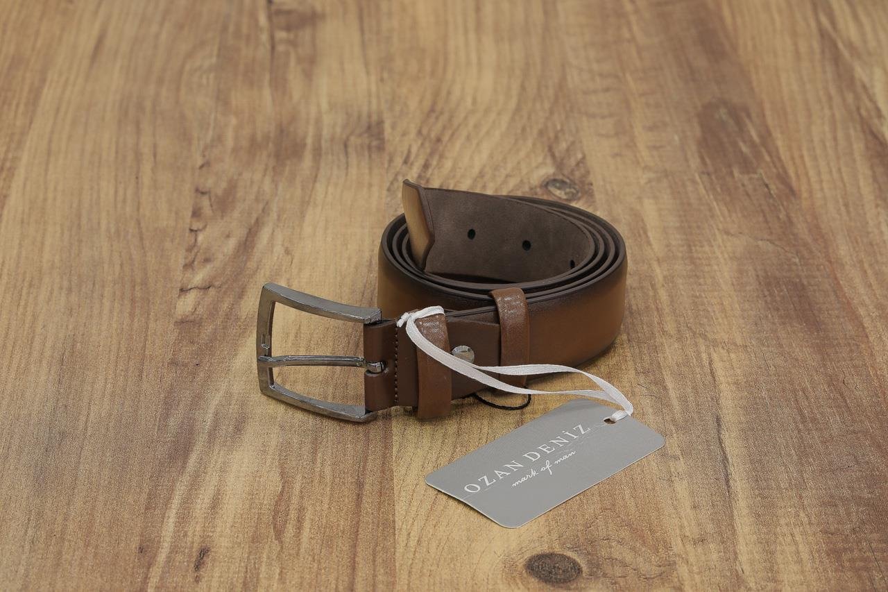 6006 Takım Elbise Kemer Kahve-Mat