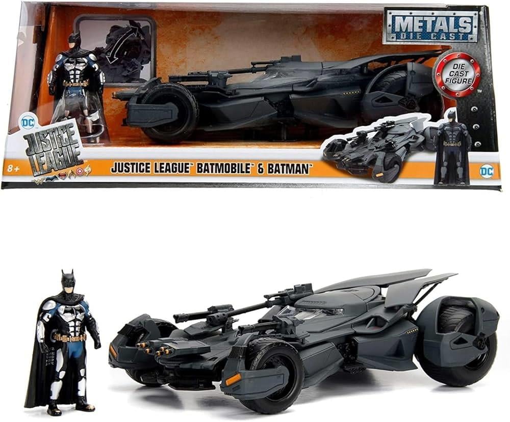 1/24 Batman & Justice League Batmobile (Jada)