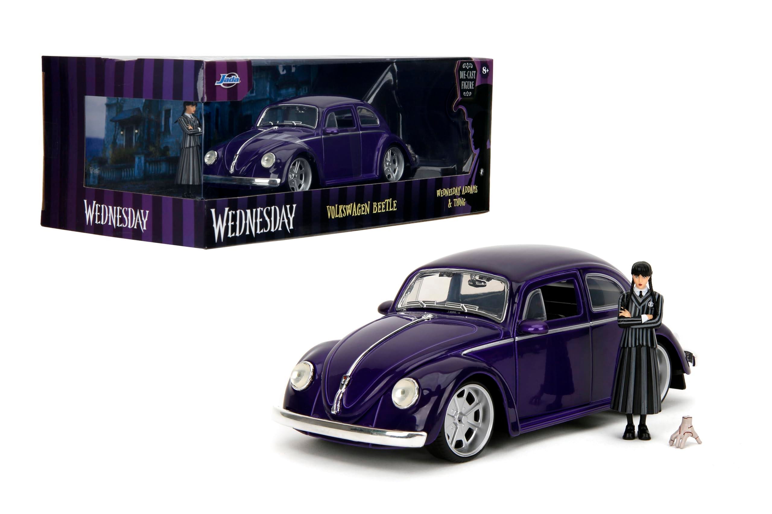 1/24 Wednesday Addams & Volkswagen Beetle (Jada)