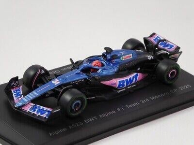 1/64 Alpine BWT 3rd Monaco GP 2023 Esteban Ocon - SPARK