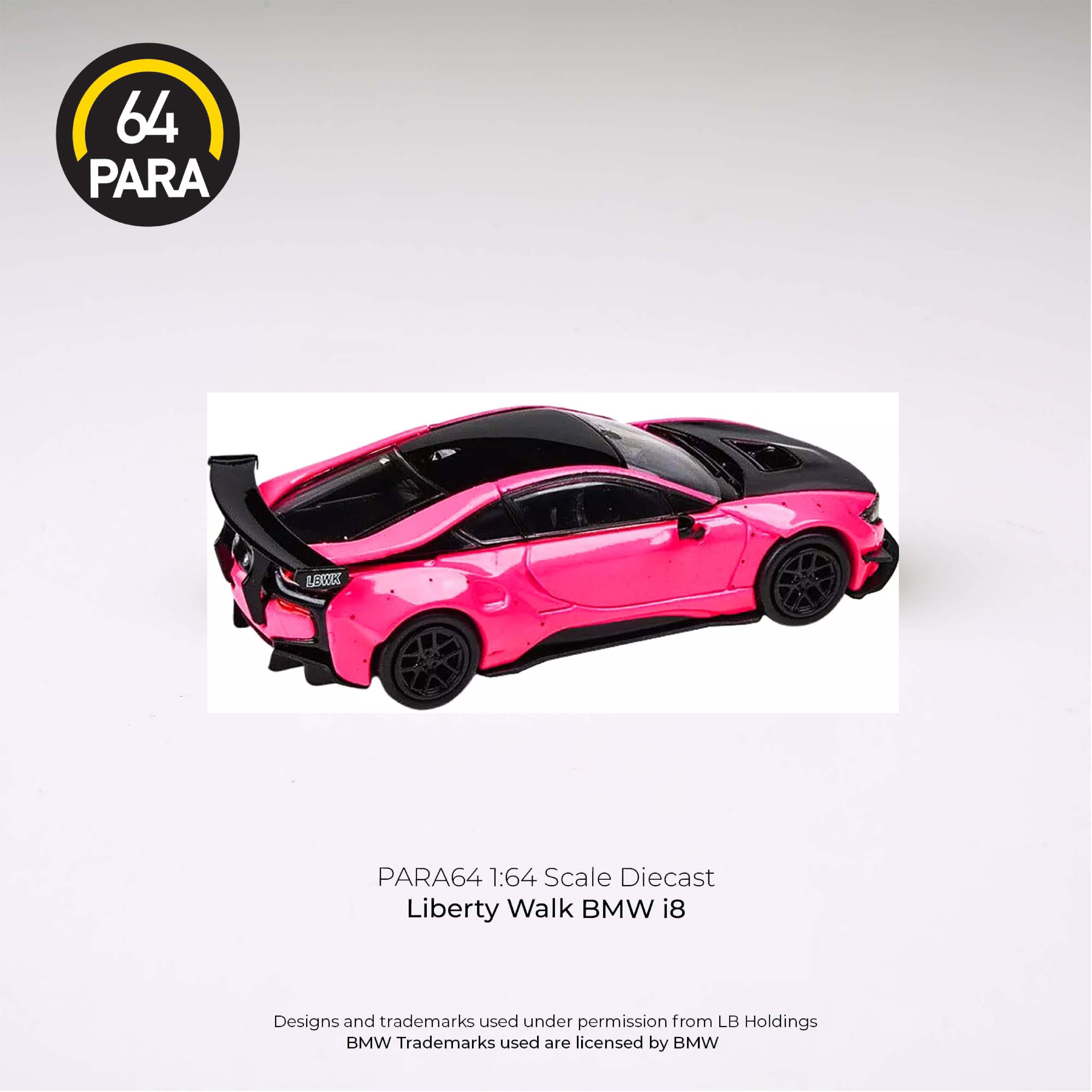 1/64 BMW İ8 LBWK Pink (Para64)