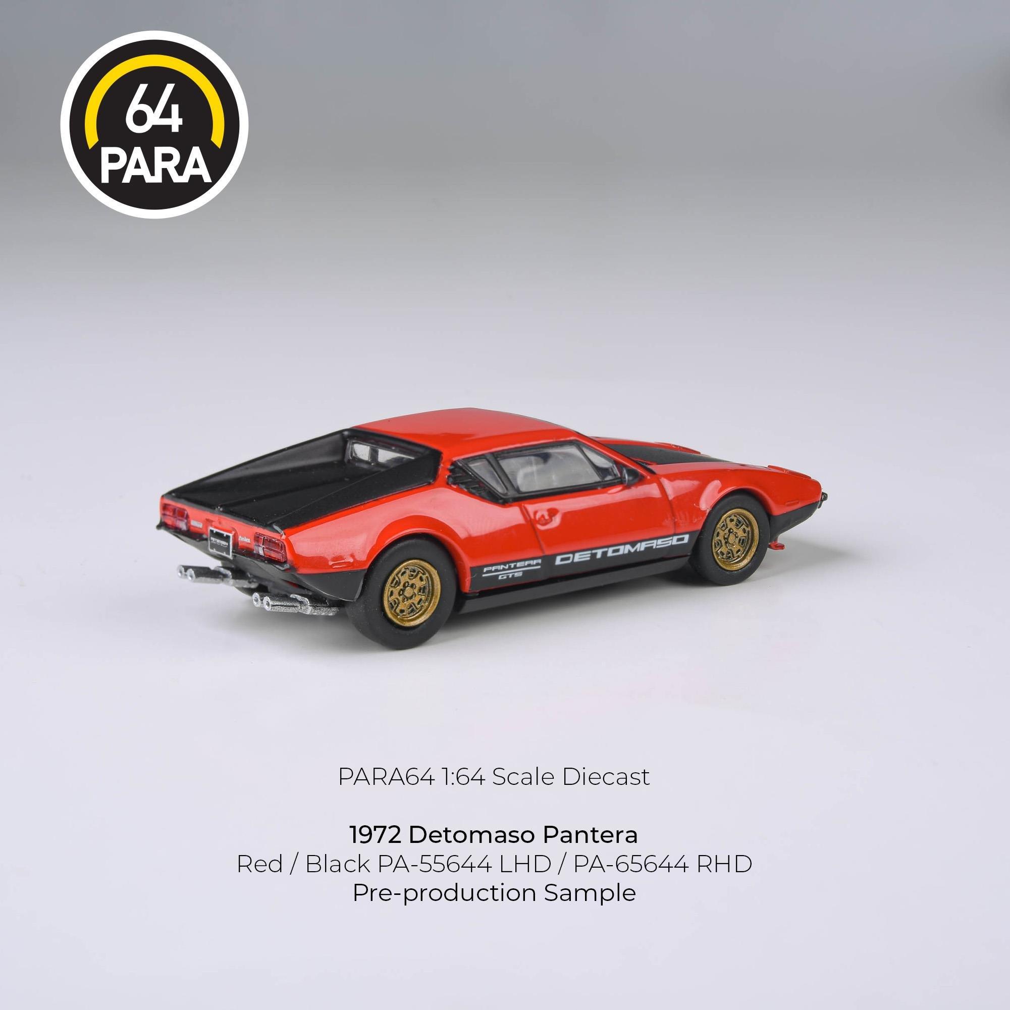 1/64 DeTomaso Pantera Red (Para64)