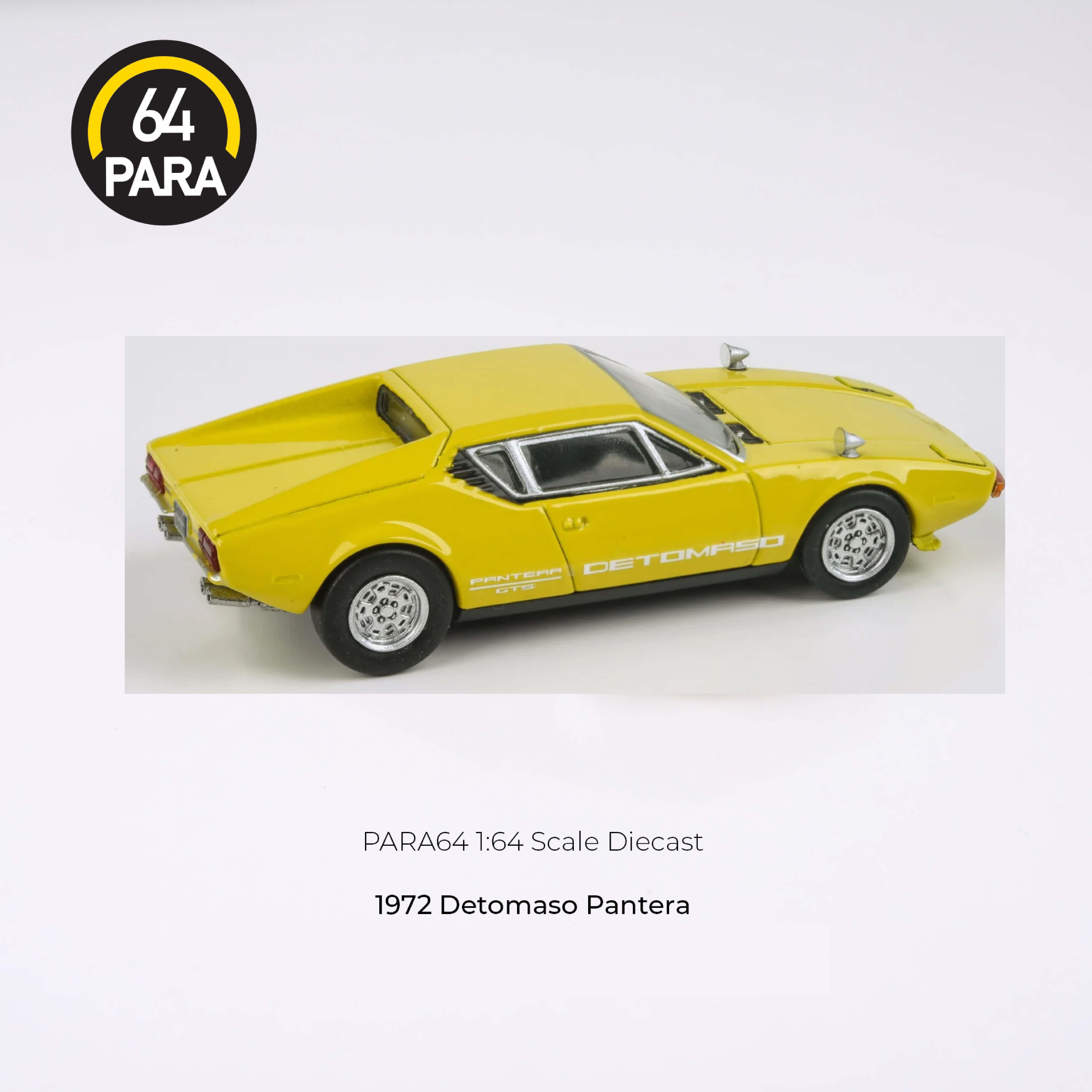 1/64 DeTomaso Pantera Yellow (Para64)