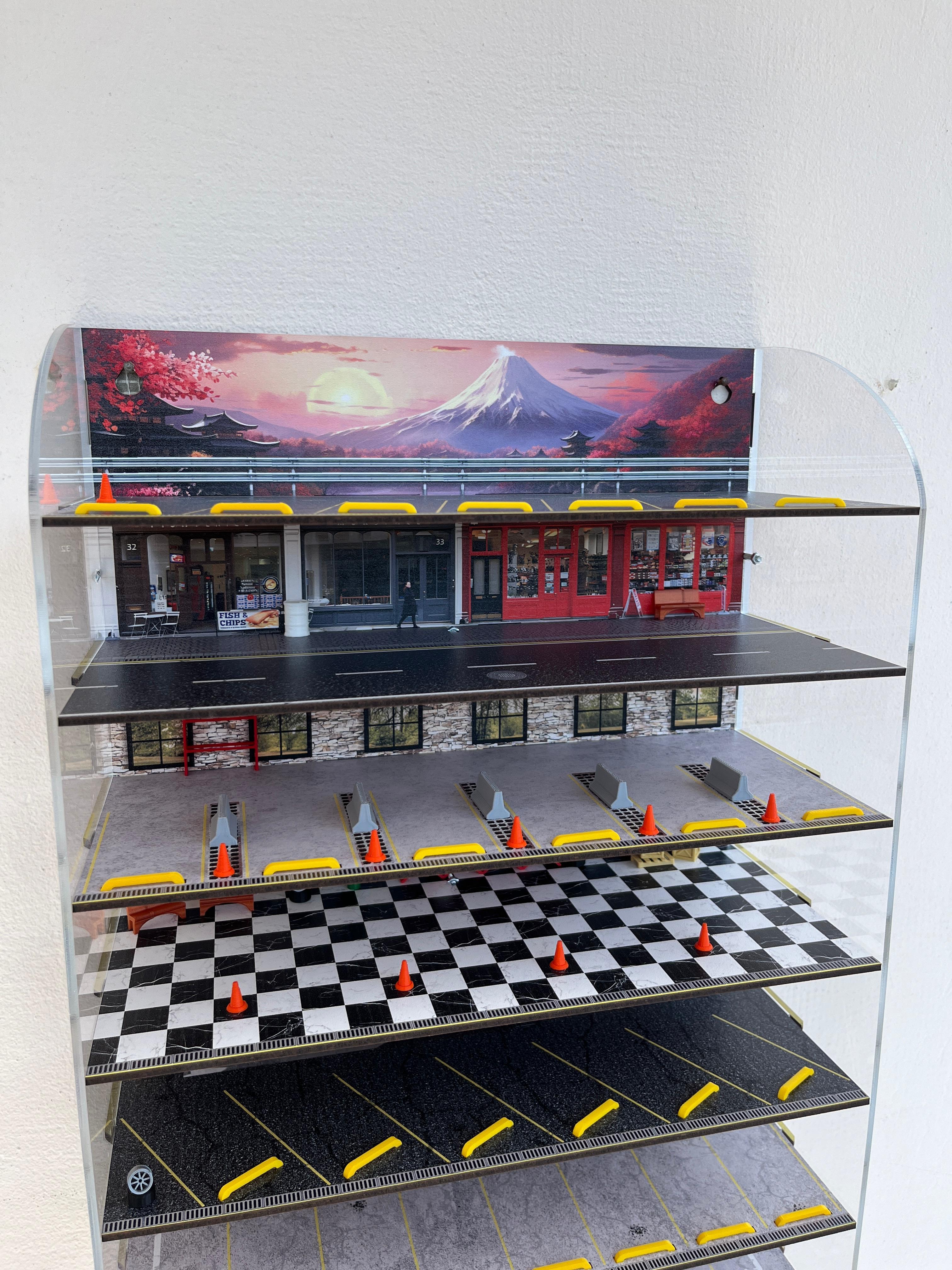 1/64 Duvar Tipi Katlı Diorama