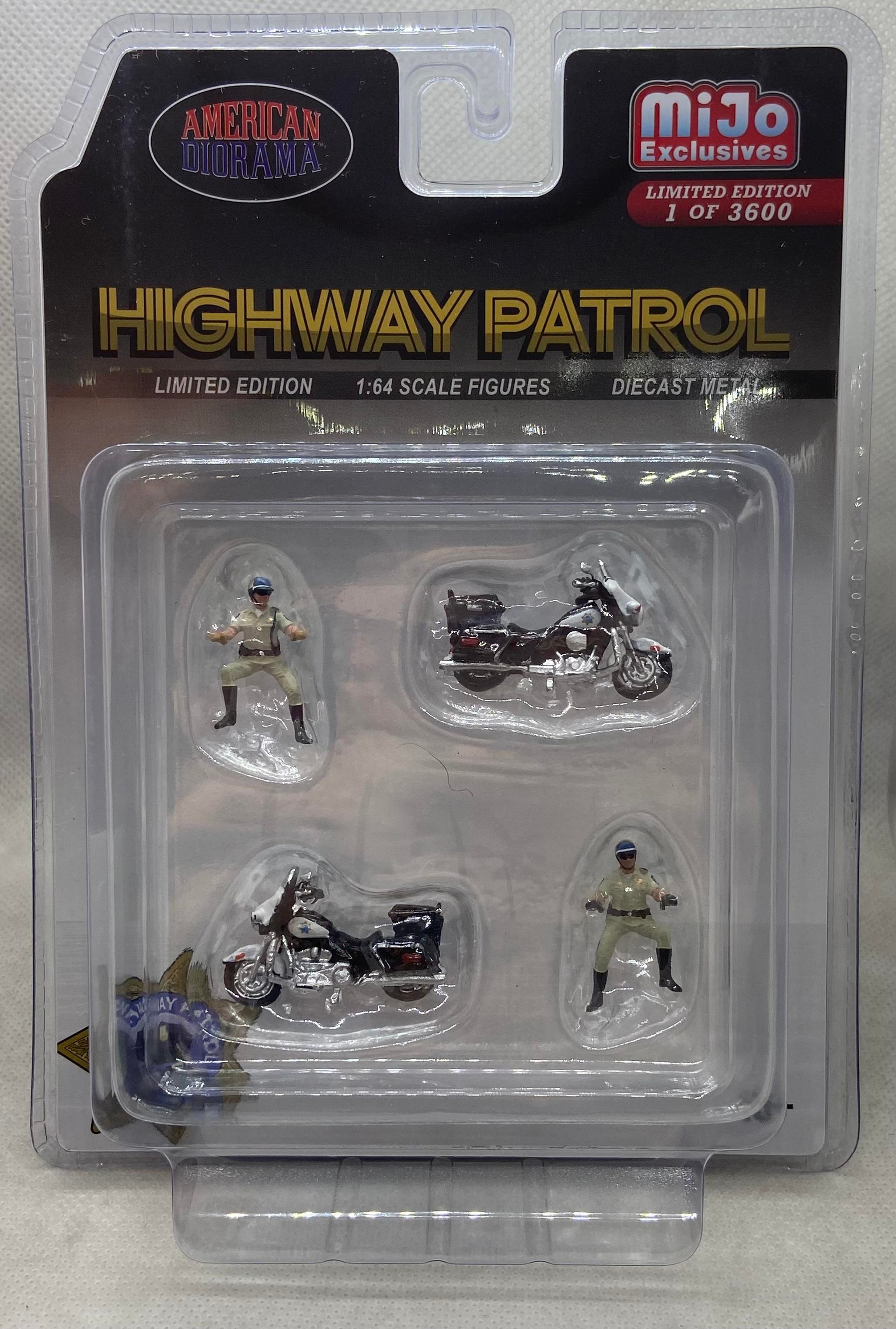 1/64 Highway Patrol Mijo Exclusive (American Diorama)