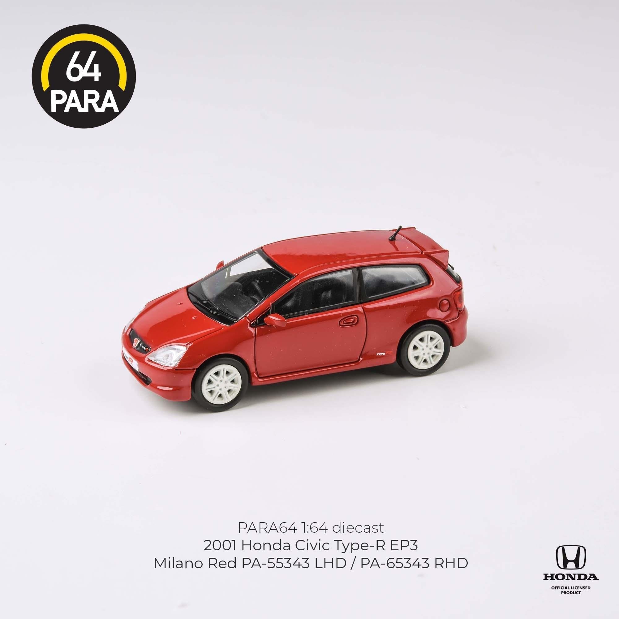 1/64 Honda Civic TYPE R EP3 Red (Para64)