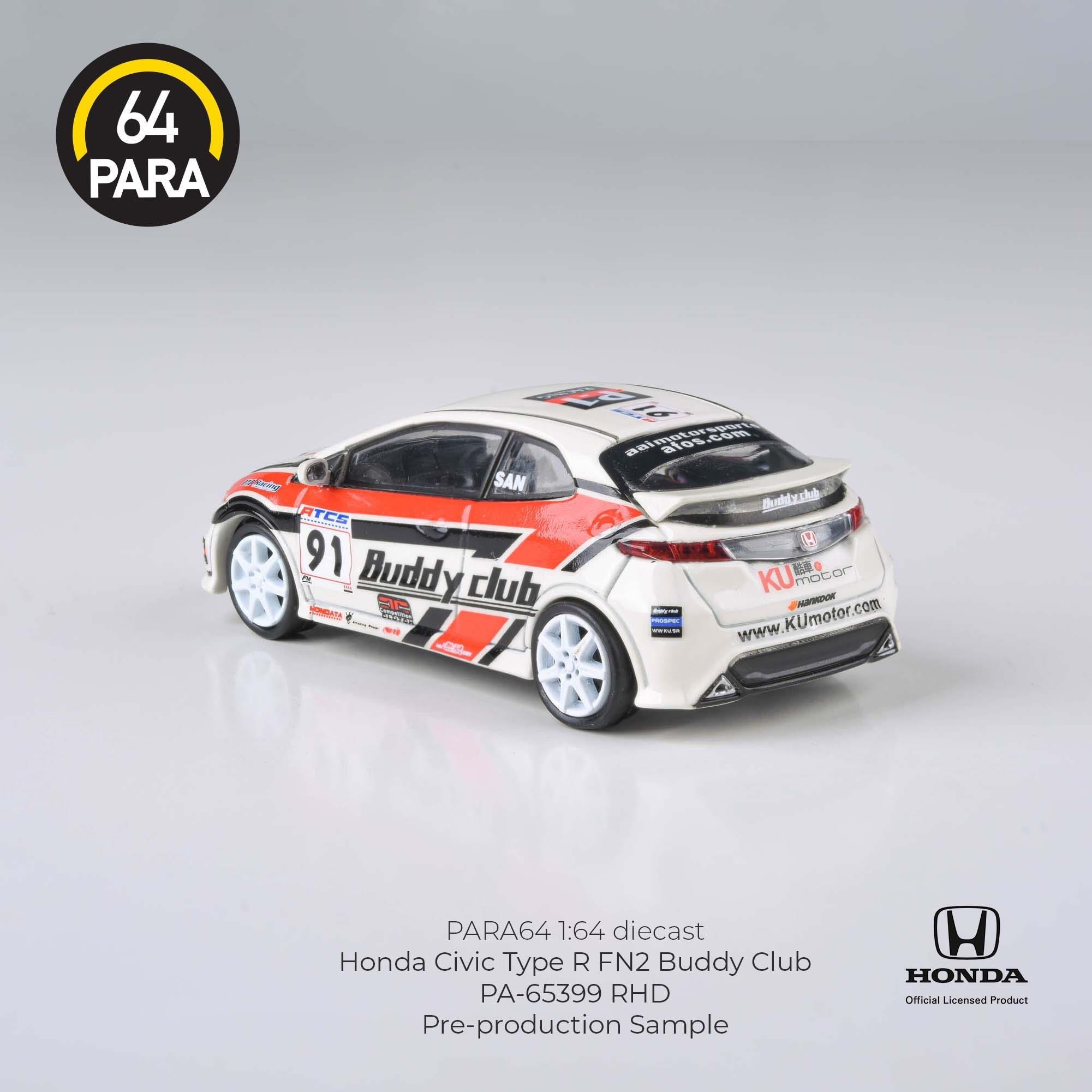 1/64 Honda Civic TYPE R FN2 Buddy Club (Para64)