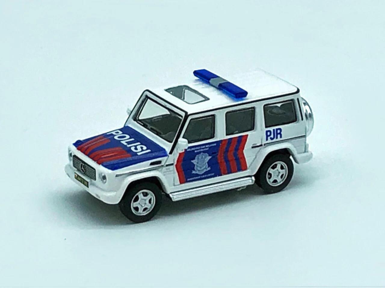 1/64 Kyosho Mercedes Benz G55 AMG Polisi Traffic