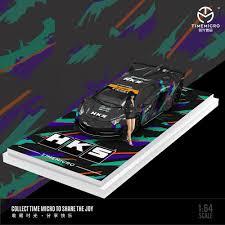 1/64 Lamborghini Aventador GT EVO HKS - TIME MICRO