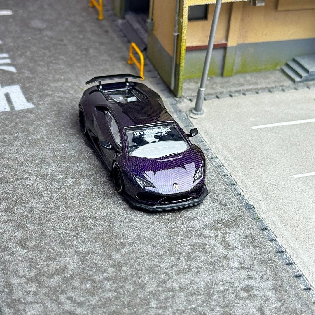 1/64 Lamborghini Huracan LBWK Purple (King Model)