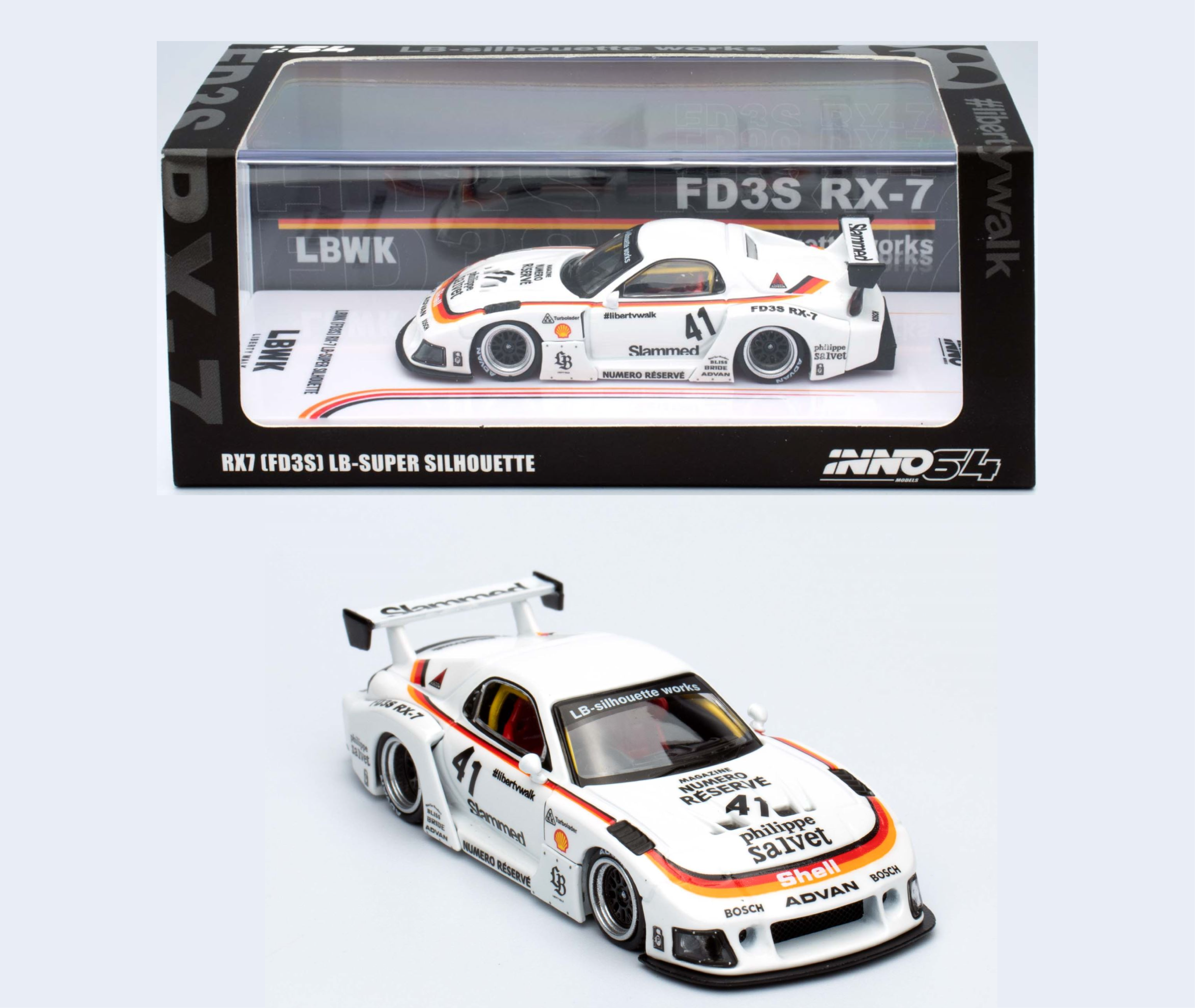 1/64 Mazda RX7 (FD3S) LB-Super Silhouette