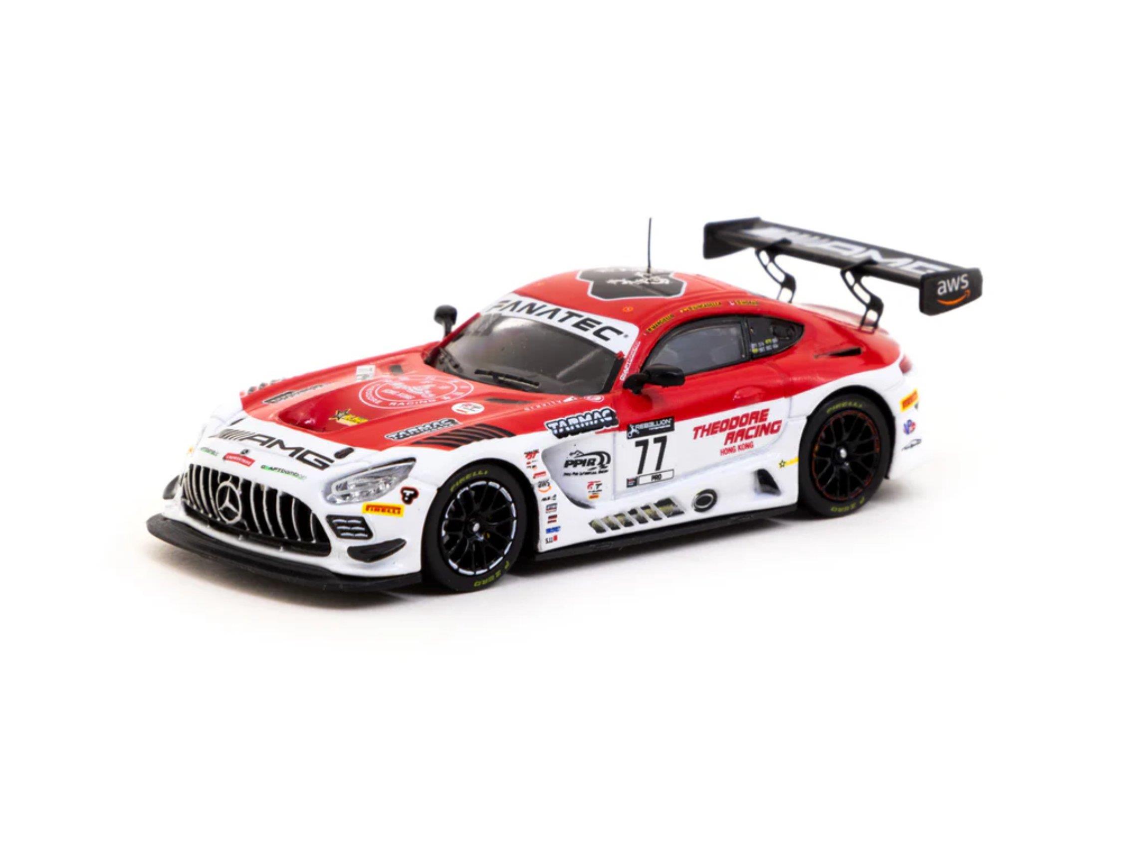 1/64 Mercedes AMG GT3 Indianapolis 8h 2022 Winner Craft Bamboo Racing (TARMAC)