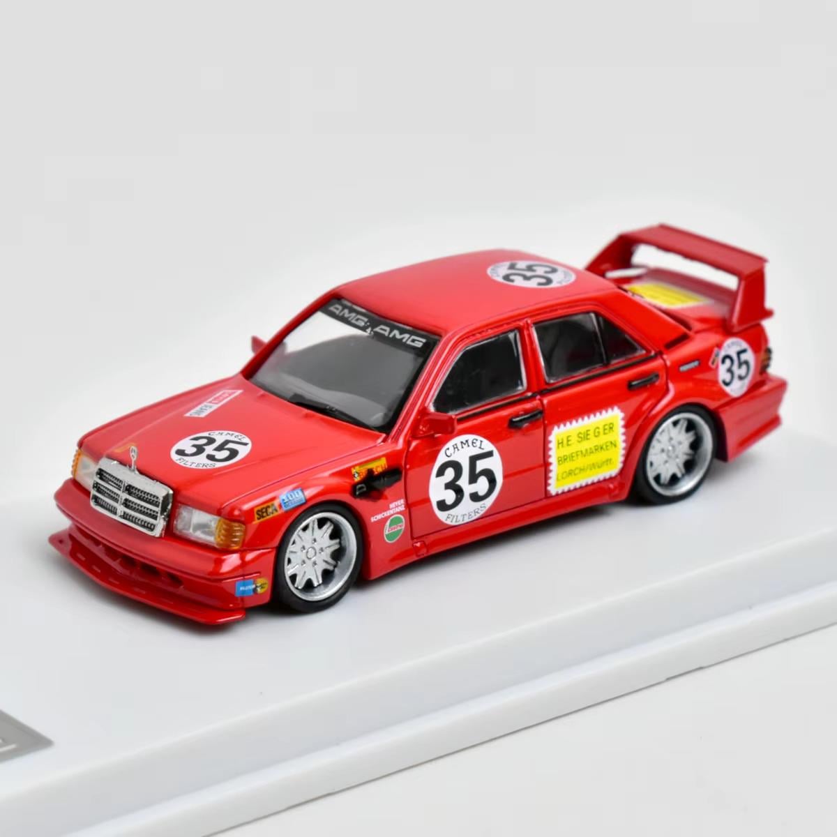 1/64 Mercedes Benz 190E Evo 2.5 Red (LMLF)