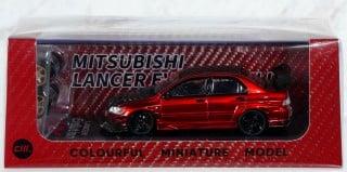 1/64 Mitsubishi Lancer EVO IX Red Carbon (CM MODELS)