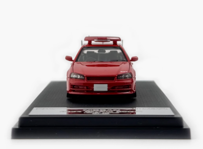 1/64 Nissan GTR ER34 Police Red - Mortal Models