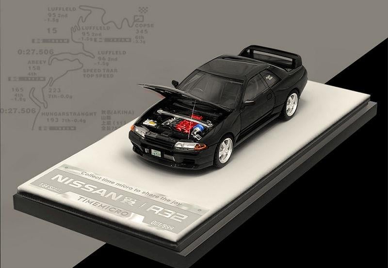 1/64 Nissan GTR R32 Initial D - Time Micro